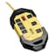 Tripp Lite Power Strip, SJT, 5-15R, 5-15P, 12 ft., Black/Yellow TLM812GF - alternate 2