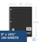 Roaring Spring Case of One Subject Wirebound Notebooks, 10.5"x8", 100 sht, 4x4 Graph Ruled, Assorted Color Covers, PK24 10004cs - alternate 7