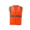 Gss Safety Standard Class 2 Mesh Zipper Safety Vest 1002-XL - alternate 2