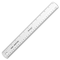 Westcott Rulers, 12" Shatterproof Ruler - Translucent 45011 - alternate 1