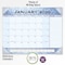 At-A-Glance Slate Blue Desk Pad, 22 x 17, Blue Sheets, Clear Corners, 12-Month (Jan to Dec): 2025 89701 - alternate 2