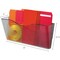 Deflecto Wall File, Large Files, Smoke 63102 - alternate 2