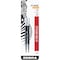 Zebra Pen Zebra Sarasa Grand Gel LV-Refill - 0.70 mm, Medium Point - Black Ink - Scratch-free - 2 Pack 87012 - alternate 1