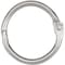 Acco Ring, Leaf, Loose, 3/4", PK100, Silver, Nickel, Book Ring, 100 PK 72201 - alternate 1