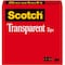 Scotch Glossy Office Tape Transparent, 1" W x 72 yd. L 60012592 - alternate 1