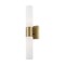 Livex Lighting Aero 2 Light Antique Brass ADA Bath Vanity 10102-01 - alternate 6