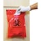 Caretek 1.40 qt Stick-On Infectious Red Waste Bags, 2 mil (51 Micron), Red CTRB042214 - alternate 1