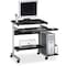 Mayline Portrait Computer Workstation, Gray Base 946ANT - alternate 1