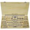 Hhip 44 Piece M2-M18 High Speed Steel Tap & Die Set In Wood Case 1011-0009 - alternate 1