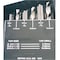Hhip 18 Piece High Speed Steel M2.5-M12 Tap & Drill Combo Set 1011-0020 - alternate 2