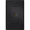 Lutron Lutron Satin Colors 1 Socket Telephone Faceplate - RJ-12 Phone - Midnight SC-PJ-MN - alternate 1