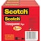 3M Transparent Tape, 1 x 2592 in., PK3 600-72-3PK - alternate 2
