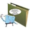 Zoro Select Hanging File Folder, Standard Green, PK20 PFX615315 - alternate 2