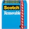 Scotch Removable Tape Clear, 3/4" W x 36 yd. L 8112PK - alternate 1