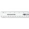 Westcott Ruler, 12", Non-Shatter, Clear 13862 - alternate 2