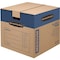 Bankers Box 18 in x 18 in x 16 in Moving Box, Kraft / Brown, Cardboard, 32 ECT, 8 PK 0062801 - alternate 1