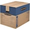 Bankers Box 24 in x 18 in x 18 in Moving Box, Kraft / Brown, Cardboard, Double Wall, 32 ECT, 6 PK 0062901 - alternate 1