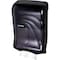 San Jamar Folded Towel Dispenser, 18" x 11-3/4" x 16-1/4" T1790TBKGR - alternate 1