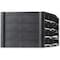 Storex Literature Sorter 12 Compartments, 31-13/32"W x 13-5/16"D Black 61602U01C - alternate 3