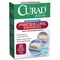 Curad Adhesive Bandages, 1"X2 3/4", Green, PK100 NON85100 - alternate 1