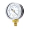 Pic Gauges 2 in Dial, 1/8 in NPT Male Lower Location, Black Steel Case Material 101D-208A - alternate 1