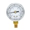 Pic Gauges Air Gauge, 2", 30/0/100 psi, 1/8"Mount, 2 in Dial, 1/8 in NPT Male Lower Location 101D-208CE - alternate 2