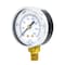 Pic Gauges 2 1/2 in Dial, 1/4 in NPT Male Lower Location, Black Steel Case Material 101D-254Q - alternate 1
