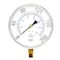 Pic Gauges Air Gauge, 4-1/2", 0-200 psi, 1/4" Mount, 4 1/2 in Dial, 1/4 in NPT Male Lower Location 101D-454G - alternate 2