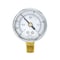 Pic Gauges Air Gauge, 2", 30/0/30 psi, 1/4" Mount, 2 in Dial, 1/4 in NPT Male Lower Location 101D-204CC - alternate 4