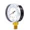Pic Gauges Air Gauge, 2", 30/0/300 psi, 1/4" Mount, 2 in Dial, 1/4 in NPT Male Lower Location 101D-204CH - alternate 1