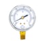 Pic Gauges Air Gauge, 2", 30/0/300 psi, 1/4" Mount, 2 in Dial, 1/4 in NPT Male Lower Location 101D-204CH - alternate 3