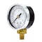 Pic Gauges Air Gauge, 2", 0/60 psi, 1/8"Mount, 2 in Dial, 1/8 in NPT Male Lower Location 101D-208D - alternate 1