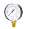 Pic Gauges 2 1/2 in Dial, 1/4 in NPT Male Lower Location, Black Steel Case Material 101D-254P - alternate 1