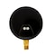 Pic Gauges 3 1/2 in Dial, 1/4 in NPT Male Lower Location, Black Steel Case Material 101D-354K - alternate 3