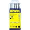 Irwin Masonry Drill Bit, 5 Pc Set 5/32", 3/16", 1/4", 3/8", 1/2" x 6.000"L, Straight, 6PK 4935076 - alternate 1