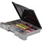 Storex File Box, Plastic, 14 in W, 11 1/4 in D, 14 1/2 in H, Locking Latch Lid Closure, Black STX61523U01C - alternate 2
