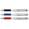 Zebra Pen Z-Grip Flight Ballpoint Pen, Retractable, Bold 1.2 mm, Black Ink, Black/Gray/White Barrel, PK12 21910 - alternate 2