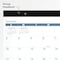 At-A-Glance Easy-to-Read Monthly Desk Pad, 22 x 17, White/Blue Sheets, 12-Month (Jan to Dec): 2025 SKLP2432 - alternate 2
