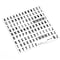 Mastervision Letter and Number Label Set, Vinyl KT2220 - alternate 2