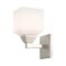 Livex Lighting Aragon 1 Light Brushed Nickel Wall Sconc 10281-91 - alternate 3