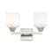 Livex Lighting Aragon 2 Light Brushed Nickel Bath Vanity 10282-91 - alternate 2