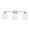 Livex Lighting Aragon 3 Light Brushed Nickel Bath Vanity 10283-91 - alternate 3