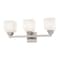 Livex Lighting Aragon 3 Light Brushed Nickel Bath Vanity 10283-91 - alternate 2