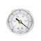 Pic Gauges 2 in Dial, 1/4 in NPT Male Center Back Location, Black Steel Case Material 102D-204A - alternate 2