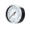 Pic Gauges Air Gauge, 2", 0-100psi, 1/8"CBM, Glass Lens, 2 in Dial, 1/8 in NPT Male Center Back Location 102D-208E-GL - alternate 1
