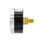 Pic Gauges 2 in Dial, 1/8 in NPT Male Center Back Location, Black Steel Case Material 102D-208K - alternate 3