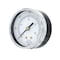 Pic Gauges Air Gauge, 2-1/2", 0/300psi, 1/4"Back Mnt, 2 1/2 in Dial, 1/4 in NPT Male Center Back Location 102D-254H - alternate 1