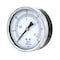 Pic Gauges 3 1/2 in Dial, 1/4 in NPT Male Center Back Location, Black Steel Case Material 102D-354C - alternate 1