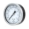 Pic Gauges Air Gauge, 3-1/2", 0-200 psi, 1/4"CBM, 3 1/2 in Dial, 1/4 in NPT Male Center Back Location 102D-354G - alternate 1