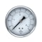 Pic Gauges 3 1/2 in Dial, 1/4 in NPT Male Center Back Location, Black Steel Case Material 102D-354H - alternate 2